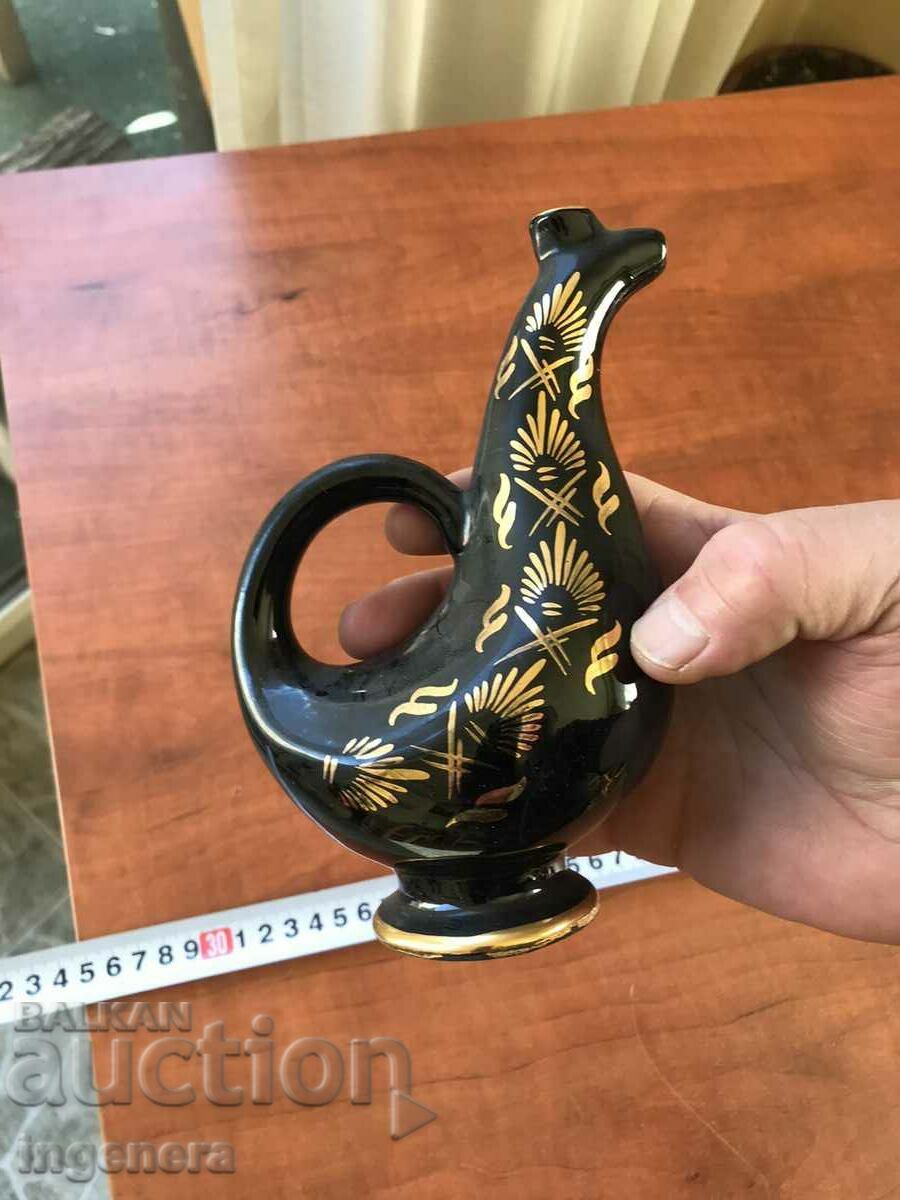 Delivery of PORCELAIN BARDUCE STEEL FIGURE GILT Delivery of PORCELAIN BARDUCE STEEL FIGURE GILT