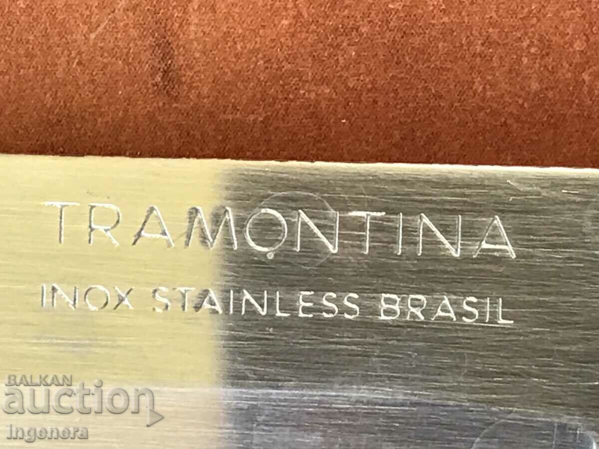 Auction  KNIFE WITH WOODEN HANDLE BRAZIL-2 PCS.