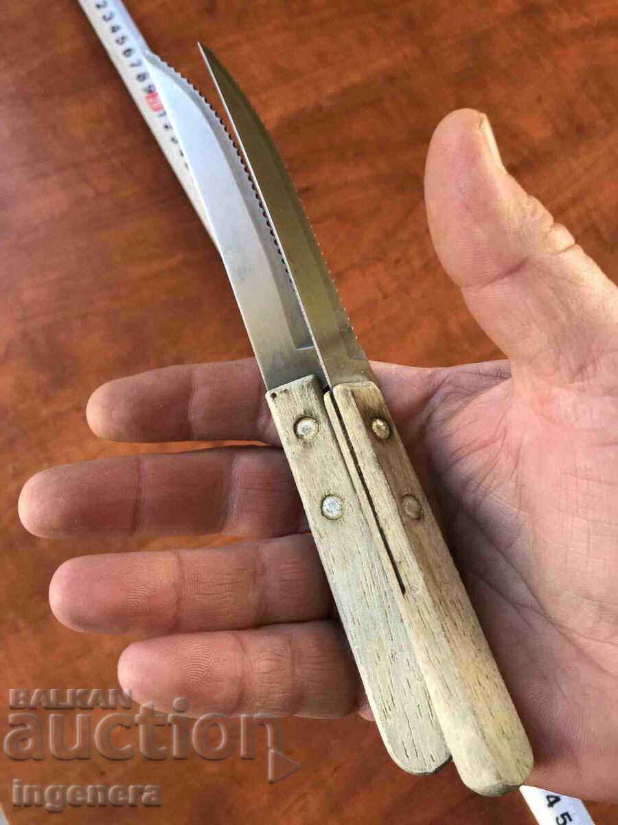 Delivery of KNIFE WITH WOODEN HANDLE BRAZIL-2 PCS.