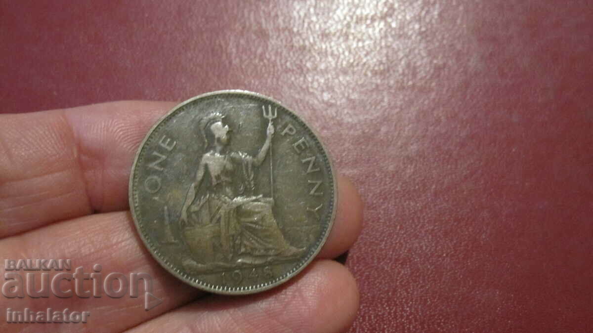 1948 1 penny George 6th
