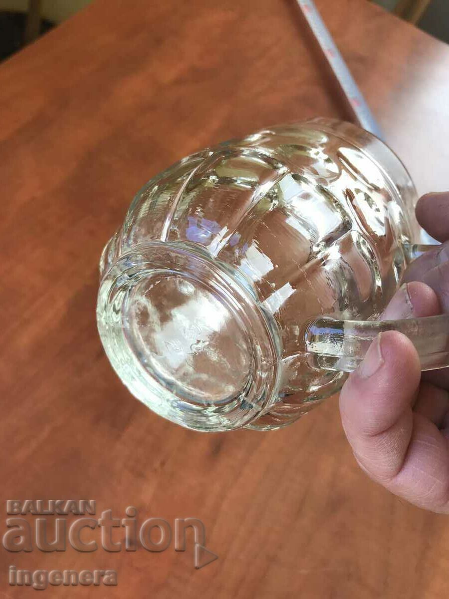 GLASS MUG GLASS FOR BOZA FROM SOTCA-500 ML. - 5 GLASS MUG GLASS FOR BOZA FROM SOTCA-500 ML. - 5