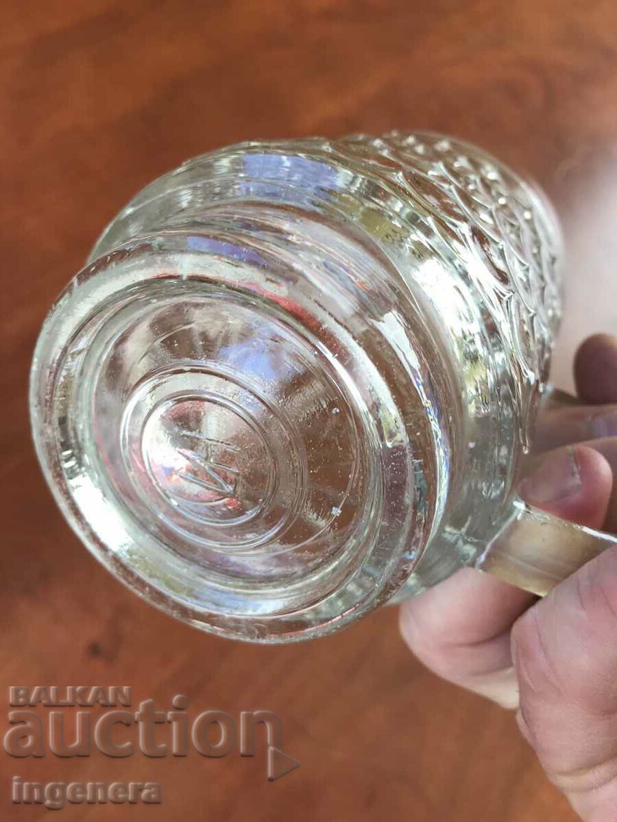 GLASS MUG GLASS FOR BOZA FROM SOTCA-500 ML. - 5 GLASS MUG GLASS FOR BOZA FROM SOTCA-500 ML. - 5