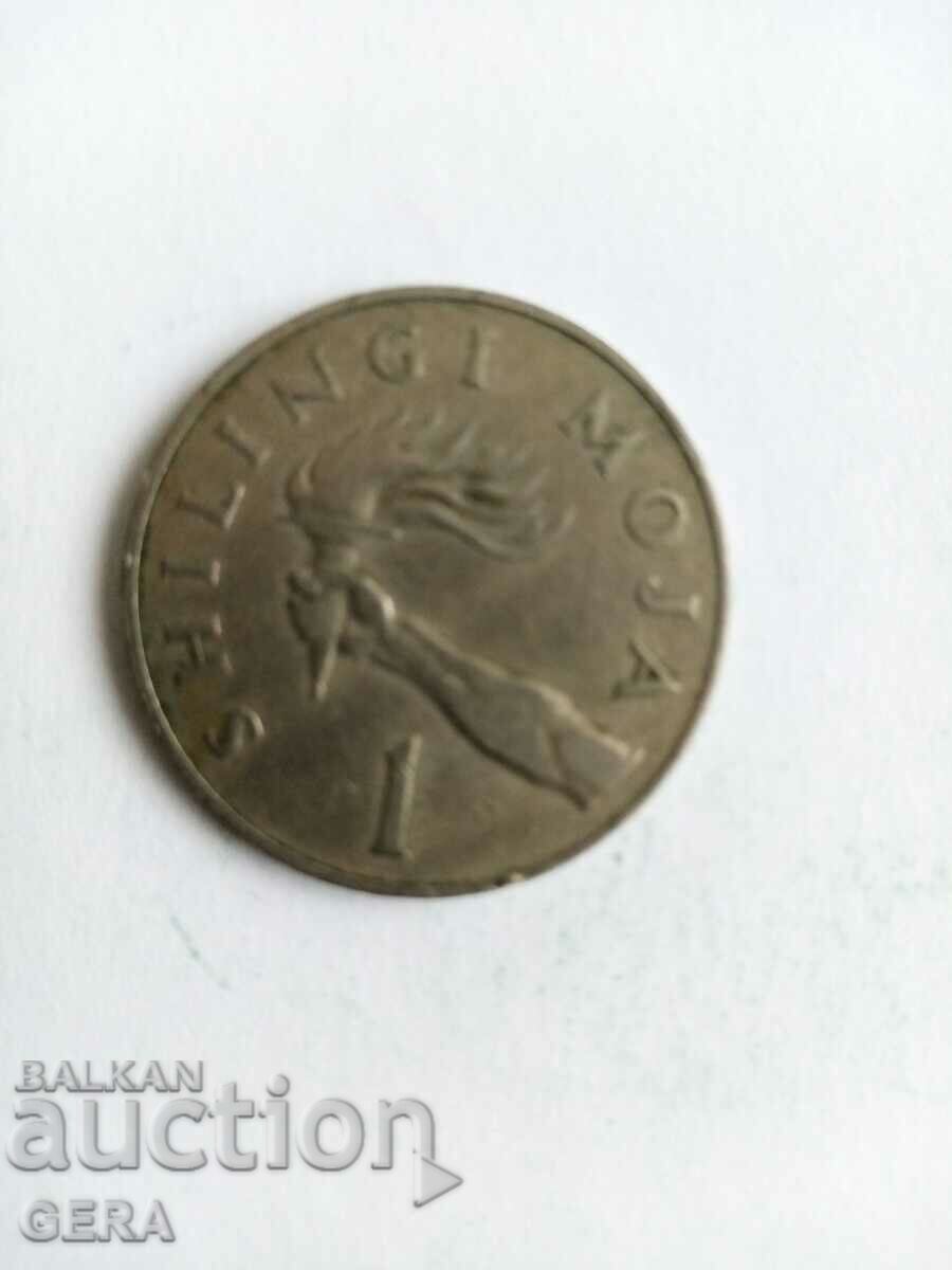 1 σελίνι Τανζανία με τιμή 6.00 BGN | € 3.07 1 σελίνι Τανζανία με τιμή 6.00 BGN | € 3.07