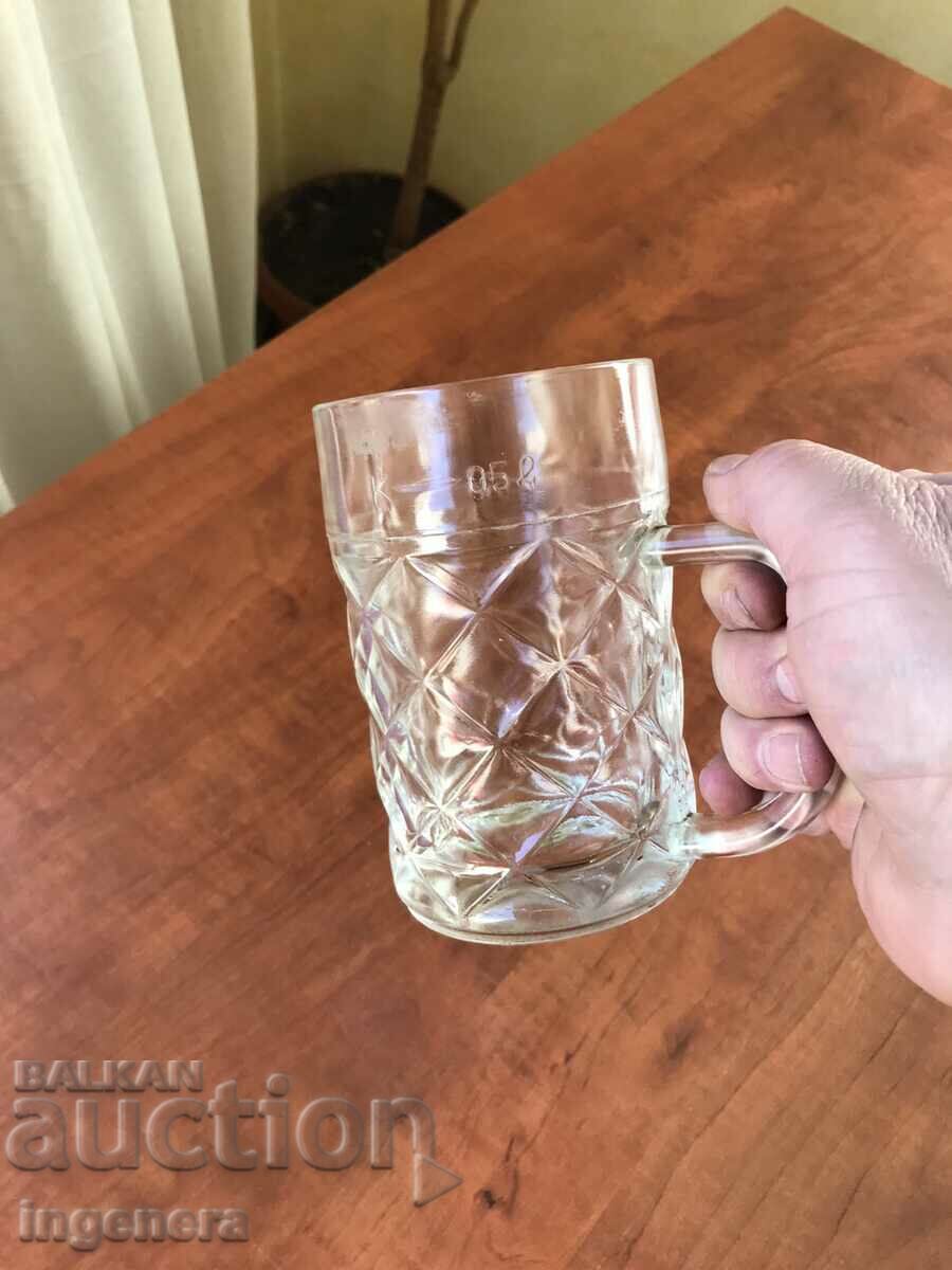 MUG GLASS FOR BOZA FROM SOTSA-500 ML.-BULGARIA with price 32.00 BGN | € 16.36 MUG GLASS FOR BOZA FROM SOTSA-500 ML.-BULGARIA with price 32.00 BGN | € 16.36
