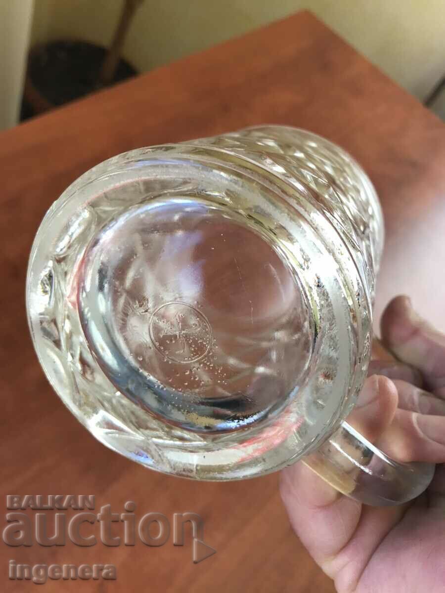 Delivery of MUG GLASS FOR BOZA FROM SOTSA-500 ML.-BULGARIA Delivery of MUG GLASS FOR BOZA FROM SOTSA-500 ML.-BULGARIA