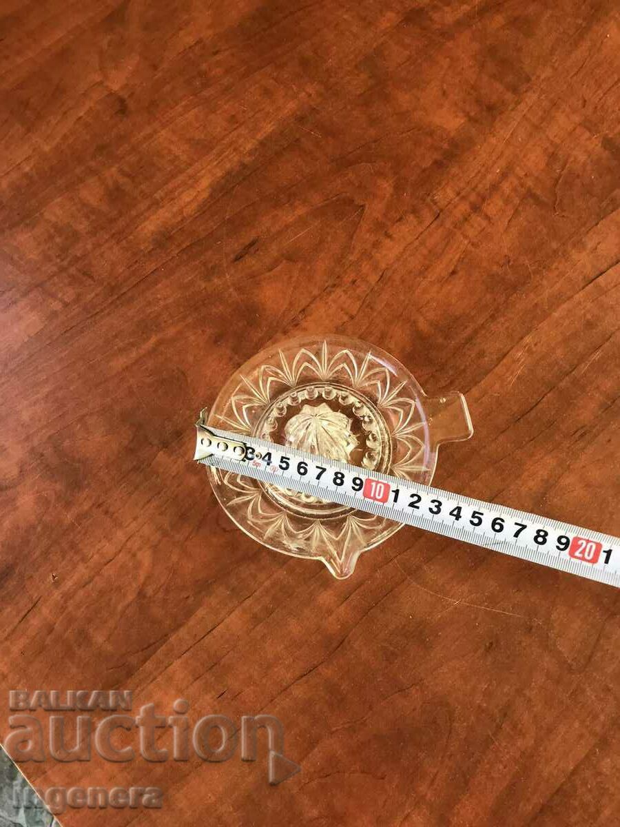 CITRUS JUICER THICK EMBOSSED GLASS - 6