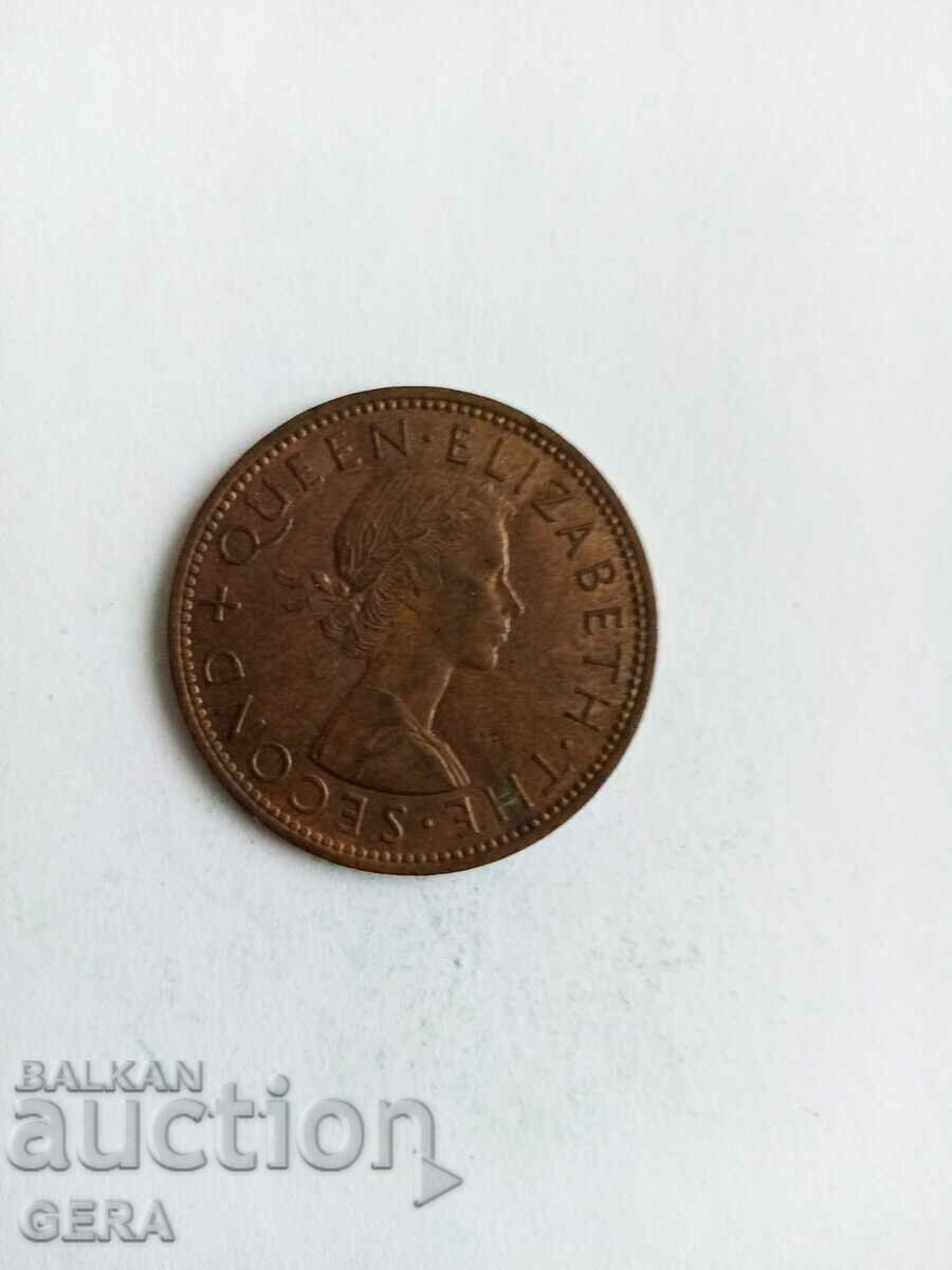 1 pence New Zealand