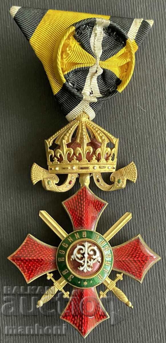 5587 Principatul Bulgariei Ordinul Meritul Militar gradul IV