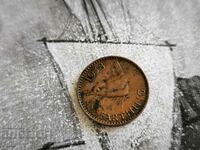 Монета - Великобритания - 1 фартинг | 1938г.