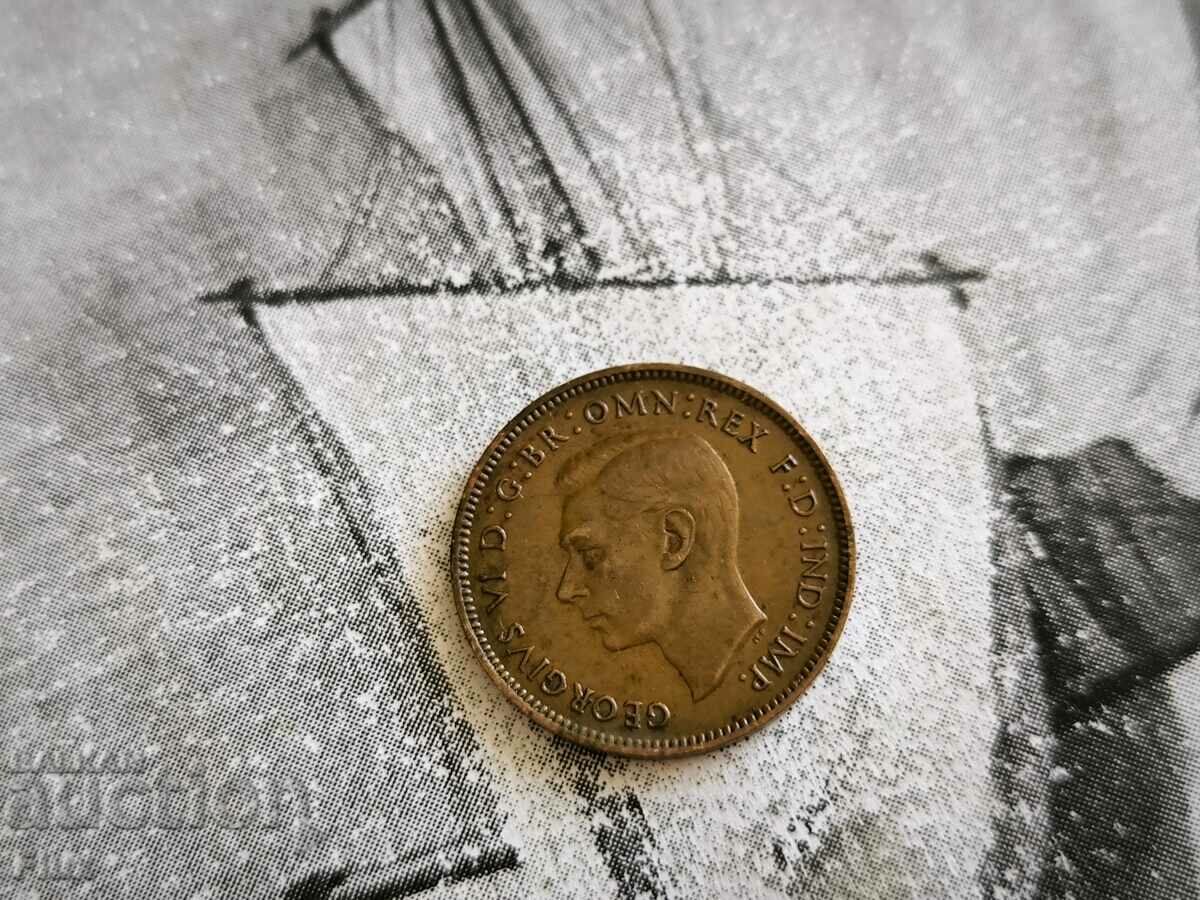 Coin - Great Britain - 1 Farthing | 1938 with price 4.50 BGN | € 2.30 Coin - Great Britain - 1 Farthing | 1938 with price 4.50 BGN | € 2.30