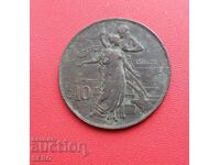 Италия-10 цента 1911-юбилейна-50 г.Кралство Италия