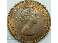 Marea Britanie 1/2 Penny 1967 Elisabeta a II-a Bronz