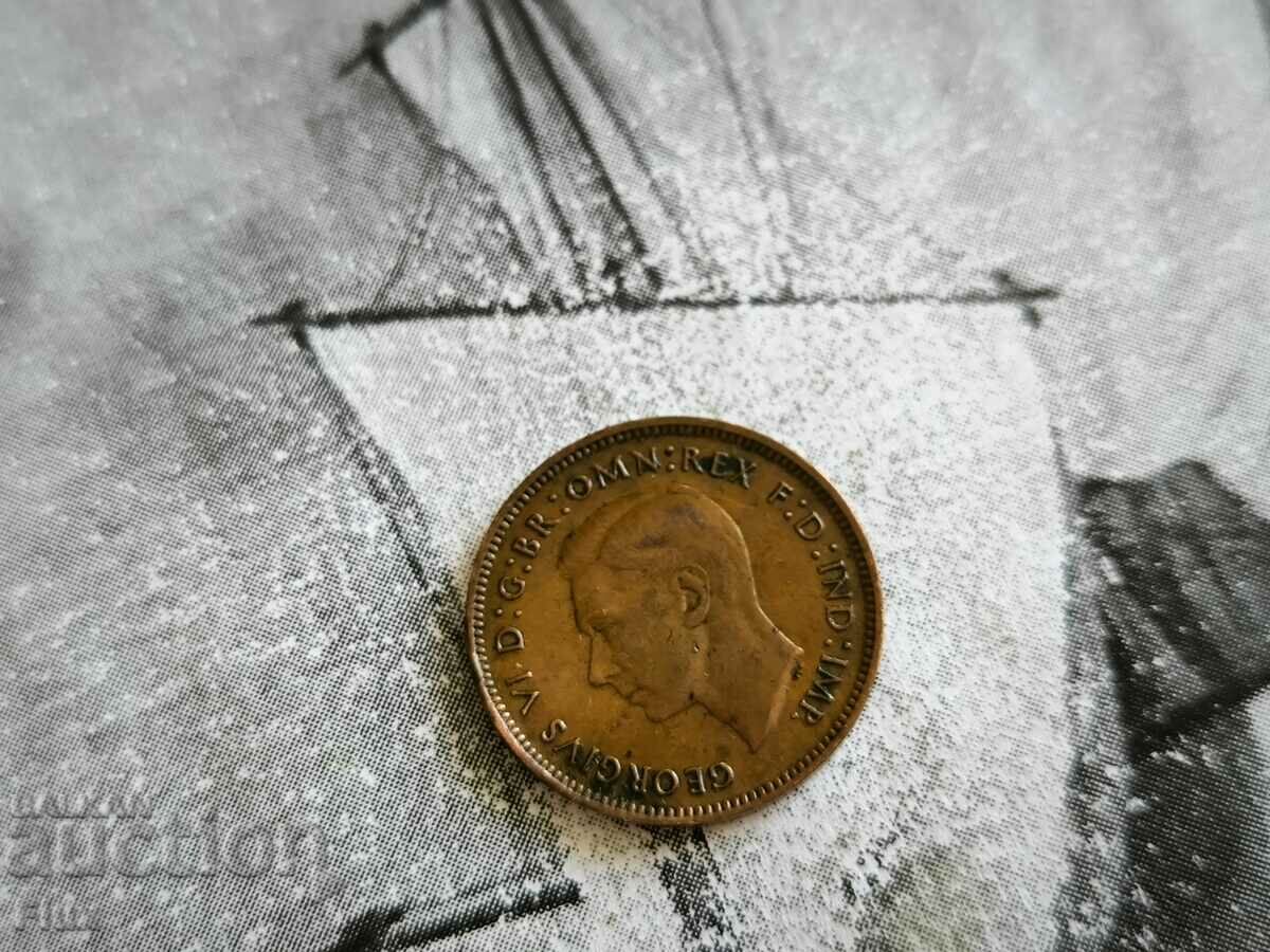 Coin - Great Britain - 1 Farthing | 1943 with price 3.85 BGN | € 1.97
