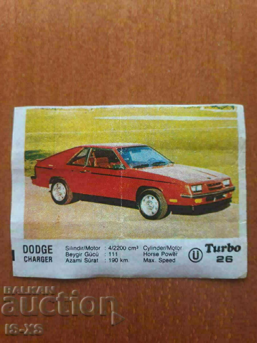 Picture of Turbo 1-50 chewing gum