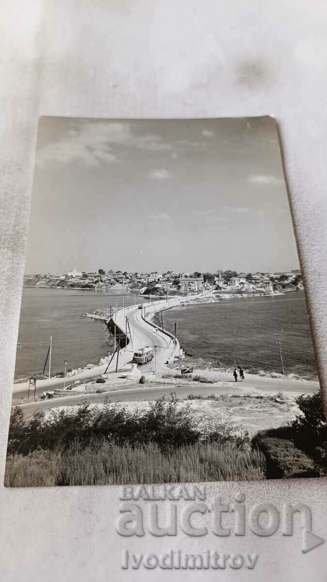 Καρτ ποστάλ Nessebar Γενική άποψη 1960