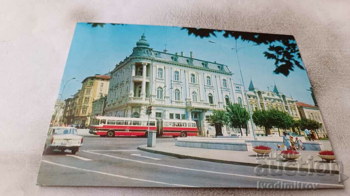 Пощенска картичка Варна Дом на Народния флот
