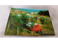 Carte poștală Pomorie Camping Europa 1973