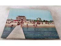 Пощенска картичка Слънчев бряг Изглед 1961