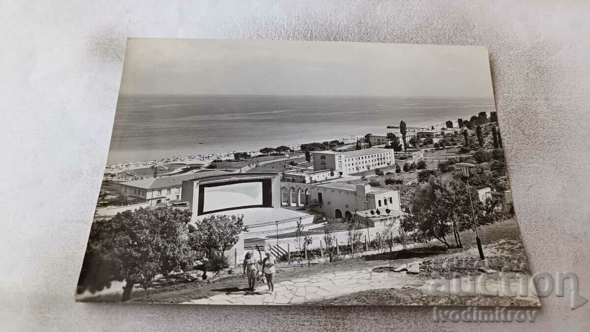 Καρτ ποστάλ Golden Sands Γενική άποψη 1960
