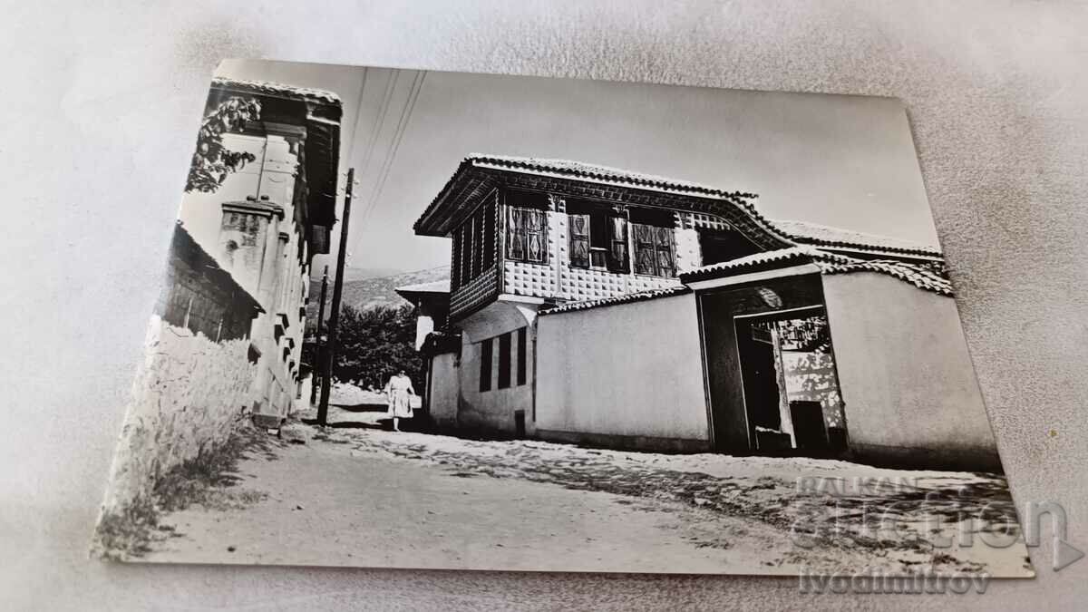 Postcard Karlovo Old architecture