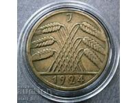 Германия 10 рентпфенига 1924