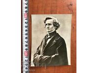 PHOTO CARD PHOTOGRAPH OF THE COMPOSER HECTOR BERLIOSE