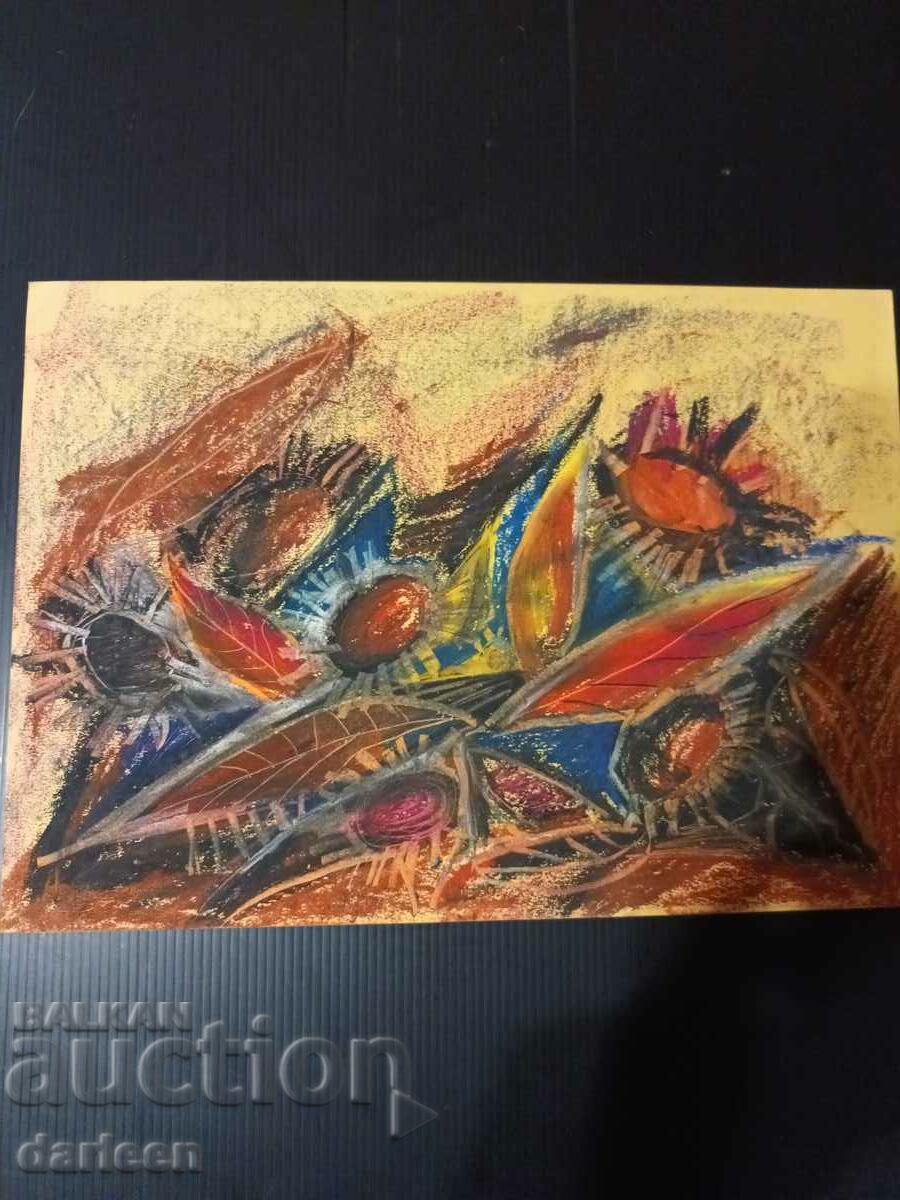 Drawing "Flowers" with price 20.00 BGN | € 10.23