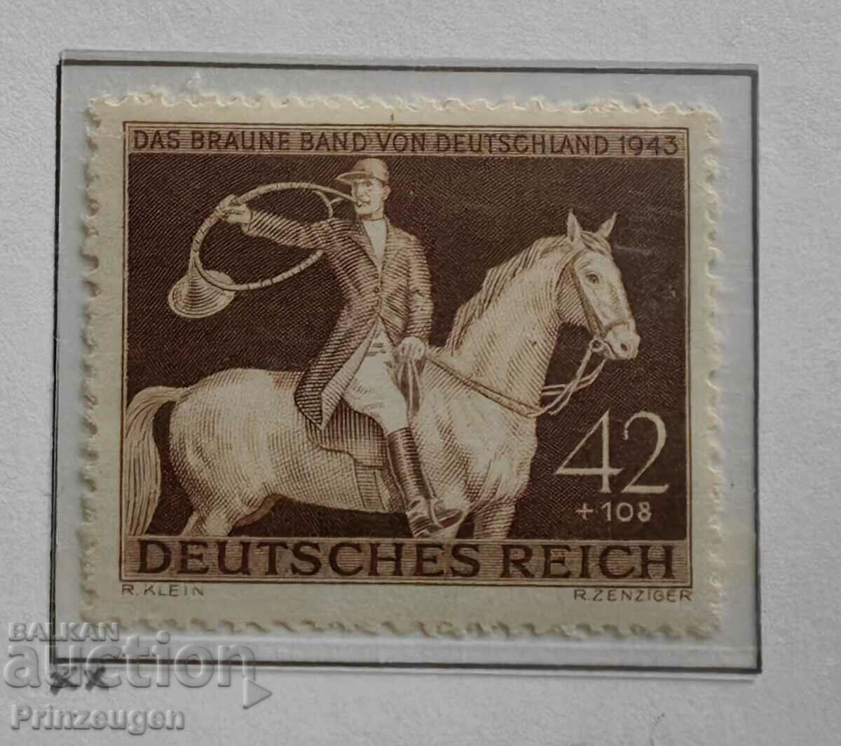 Germania - Al Treilea Reich - 1943 - serie de timbre
