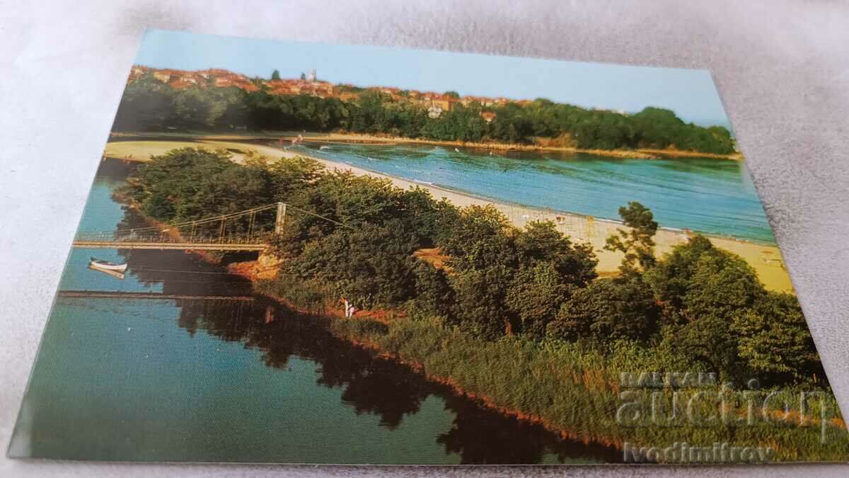 Carte poștală Primorsko 1984