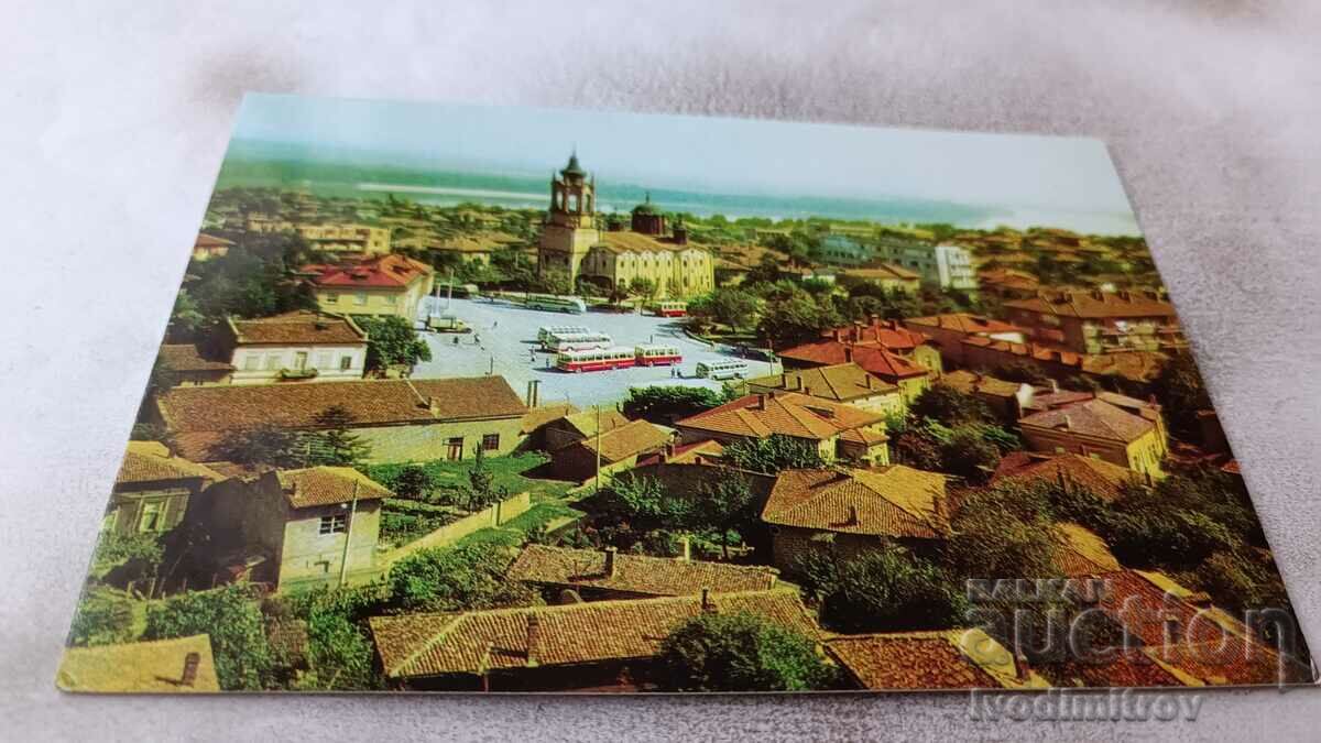 Пощенска картичка Свищов Изглед 1973