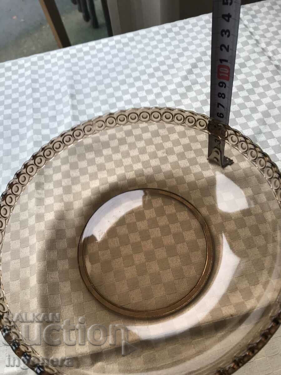 FRUCTIERA BOWL SALATIERA THICK COLORED EMBOSSED GLASS with price 27.00 BGN | € 13.80 FRUCTIERA BOWL SALATIERA THICK COLORED EMBOSSED GLASS with price 27.00 BGN | € 13.80