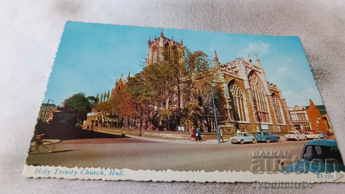 Пощенска картичка Hull Holy Trinity Church 1968