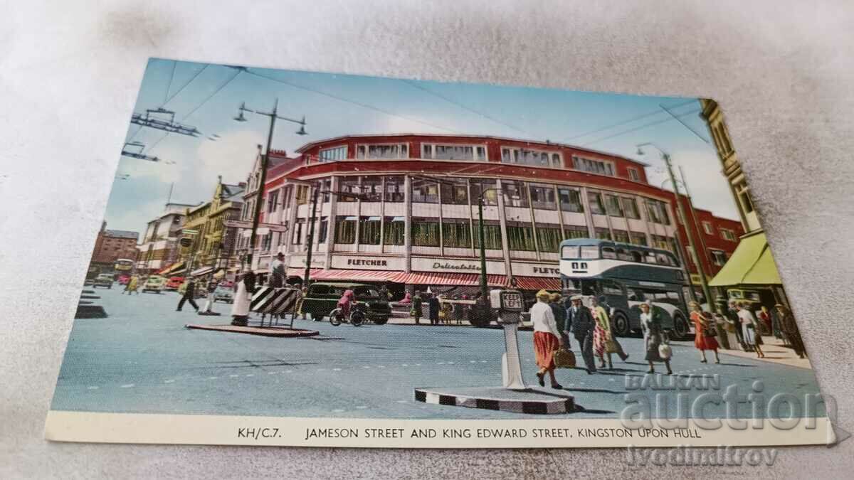 П К Kingston Jameson Street and King Edward Street 1963