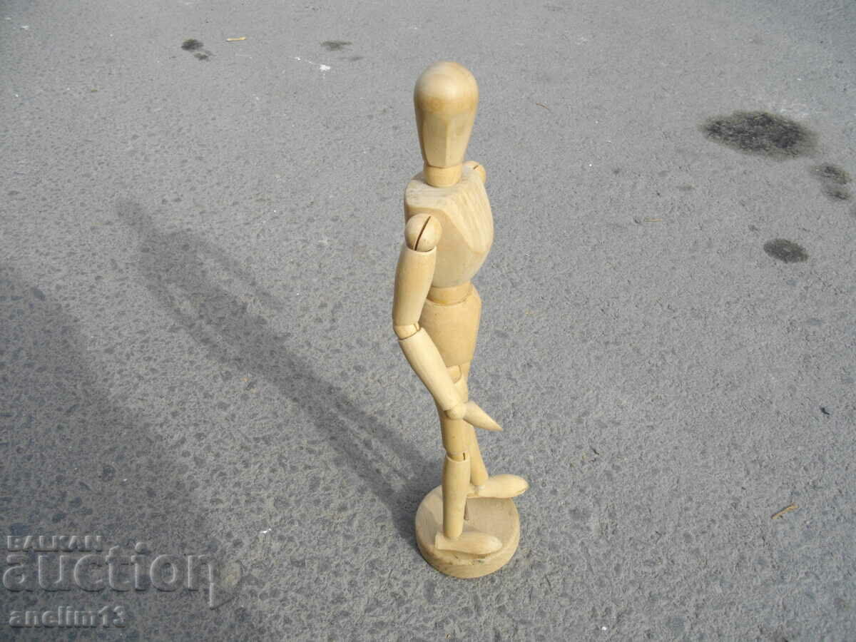 WOODEN FIGURE MANNEQUIN FOR ARTISTS with price 55.00 BGN | € 28.12 WOODEN FIGURE MANNEQUIN FOR ARTISTS with price 55.00 BGN | € 28.12