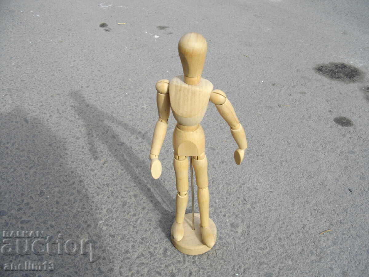 WOODEN FIGURE MANNEQUIN FOR ARTISTS
