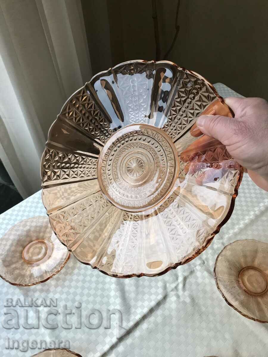 ΣΕΤ ΤΟΙΧΟΥ ΠΙΑΤΟ ΔΙΣΚΙΟΥ ΓΥΑΛΙΝΟ ΑΝΑΓΓΥΛΙΣΜΟ ΧΟΝΤΟΣ - 7 ΣΕΤ ΤΟΙΧΟΥ ΠΙΑΤΟ ΔΙΣΚΙΟΥ ΓΥΑΛΙΝΟ ΑΝΑΓΓΥΛΙΣΜΟ ΧΟΝΤΟΣ - 7