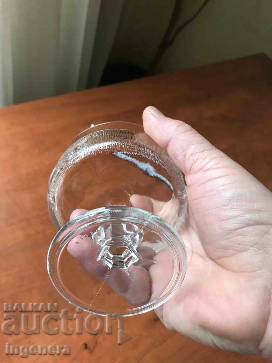 ЧАША СТЪКЛО РЕЛЕФ - 6 ЧАША СТЪКЛО РЕЛЕФ - 6