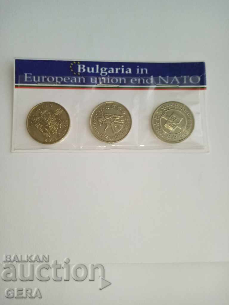 Monede de 50 de cenți 2004 20005 și 1007