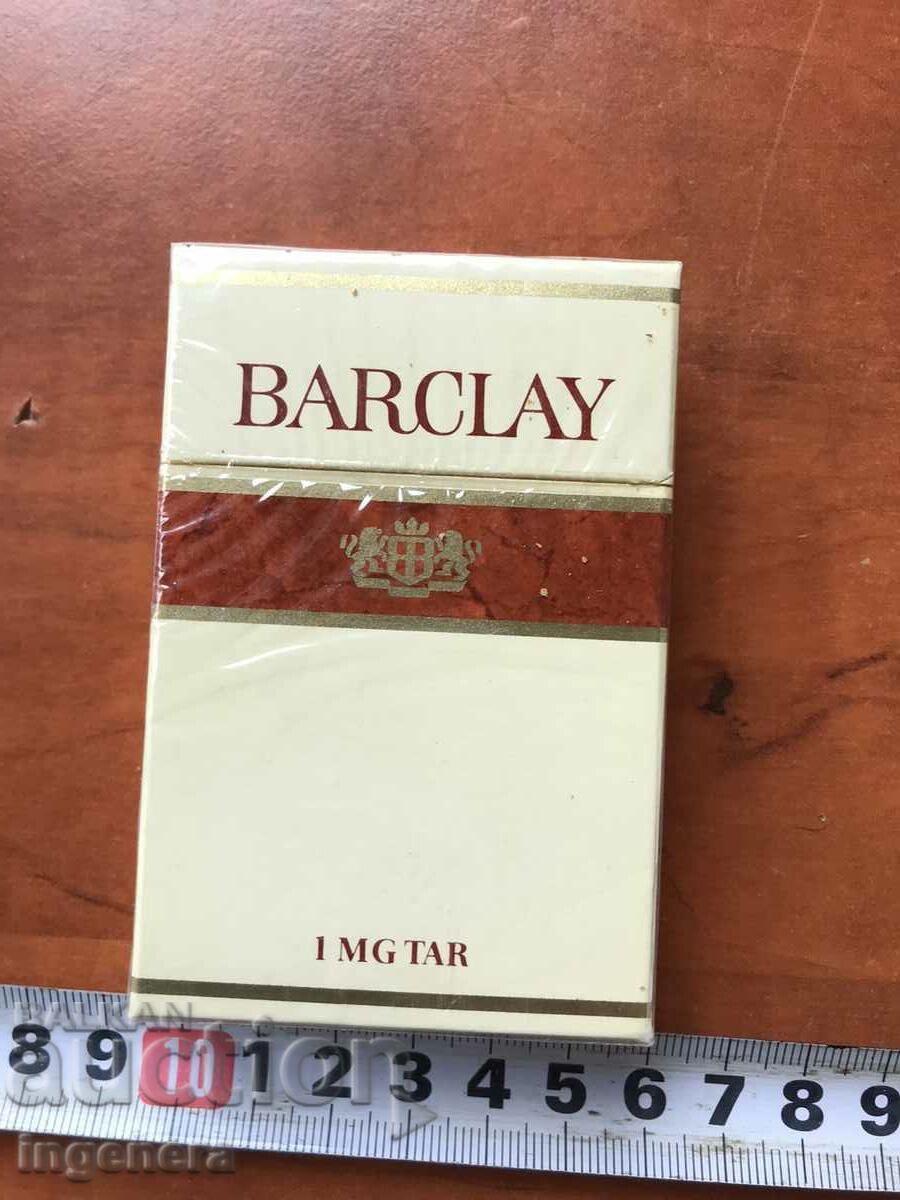 CIGARETTES FULL BOX UNPRINTED OLD COLLECTIBLE