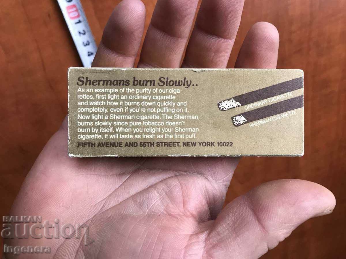 CIGARETTES FULL BOX UNPRINTED OLD COLLECTIBLE - 5 CIGARETTES FULL BOX UNPRINTED OLD COLLECTIBLE - 5