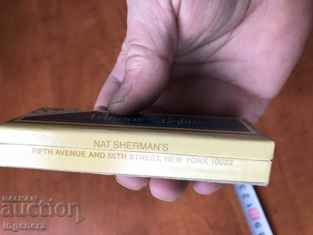 CIGARETTES FULL BOX UNPRINTED OLD COLLECTIBLE - 6 CIGARETTES FULL BOX UNPRINTED OLD COLLECTIBLE - 6