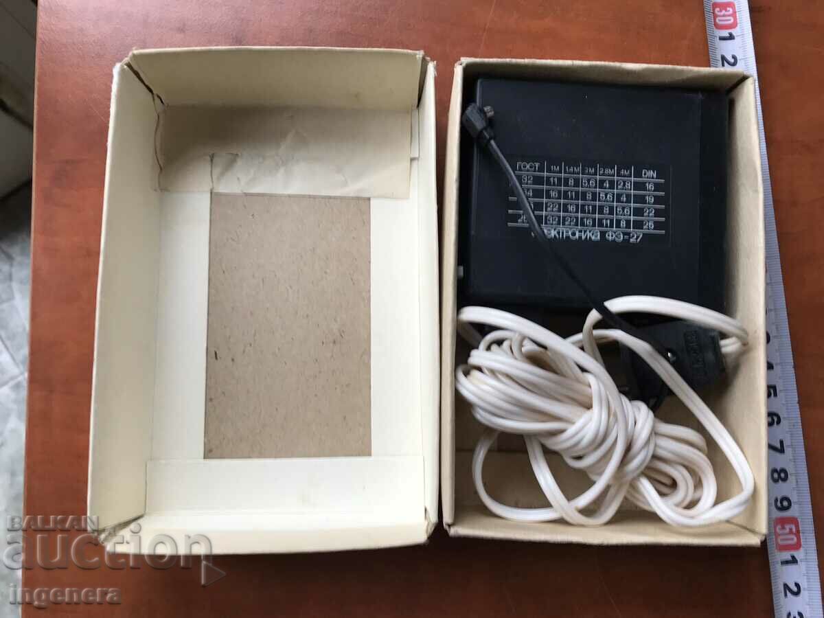 FLASHLIGHT DEVICE FE-27 -USSR NEW UNUSED COLLECTIBLE with price 54.00 BGN | € 27.61 FLASHLIGHT DEVICE FE-27 -USSR NEW UNUSED COLLECTIBLE with price 54.00 BGN | € 27.61