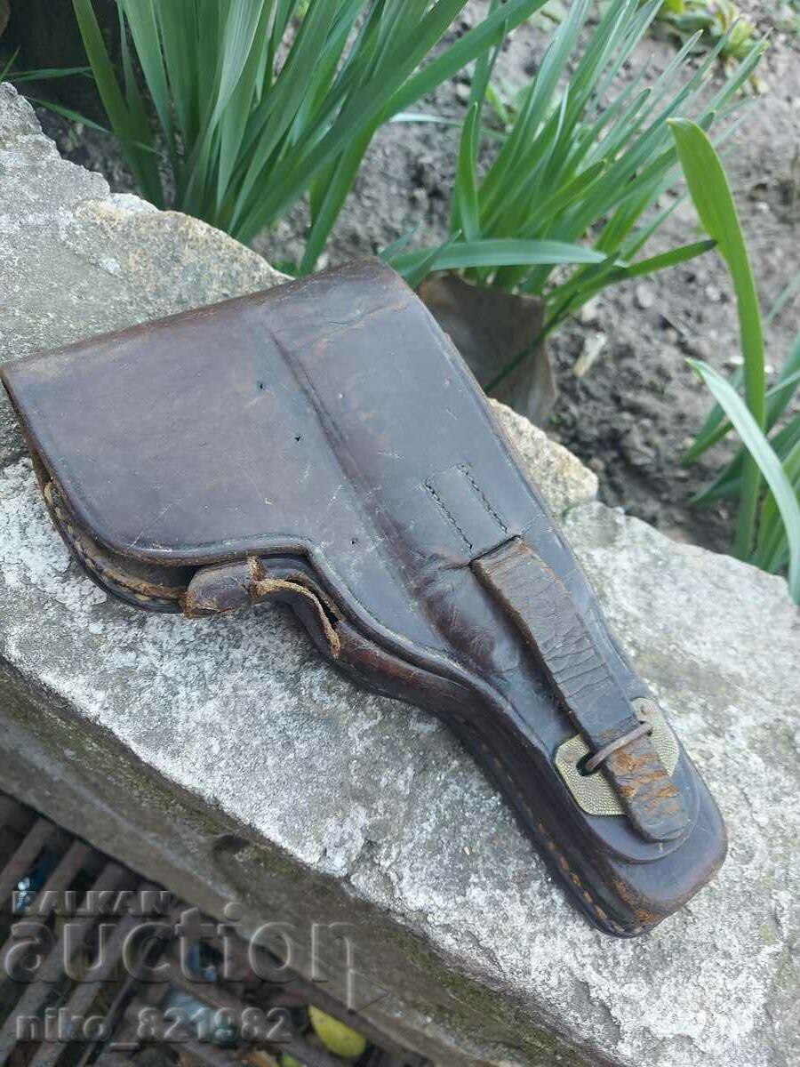 Old leather holster
