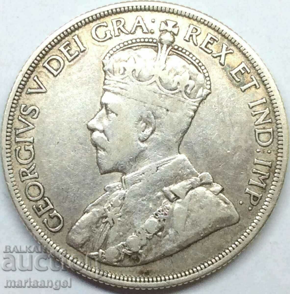 Καναδάς 1 $ 1936 George V Silver