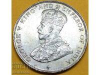 1920 50 цента 1/2 долар Стрейтс Сетлементс UNC сребро