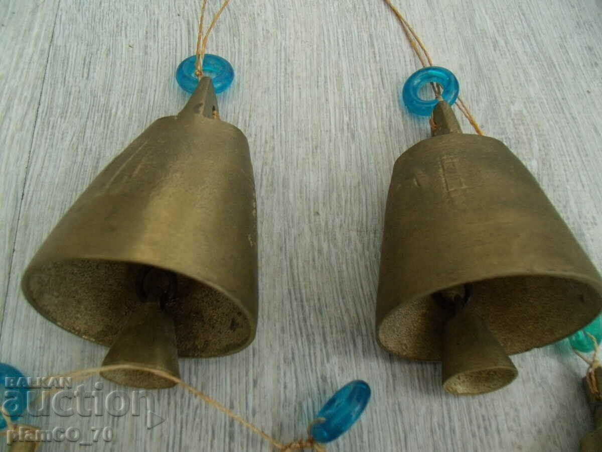 No.*7419 old bronze bells - lot 5 pieces with price 70.00 BGN | € 35.79