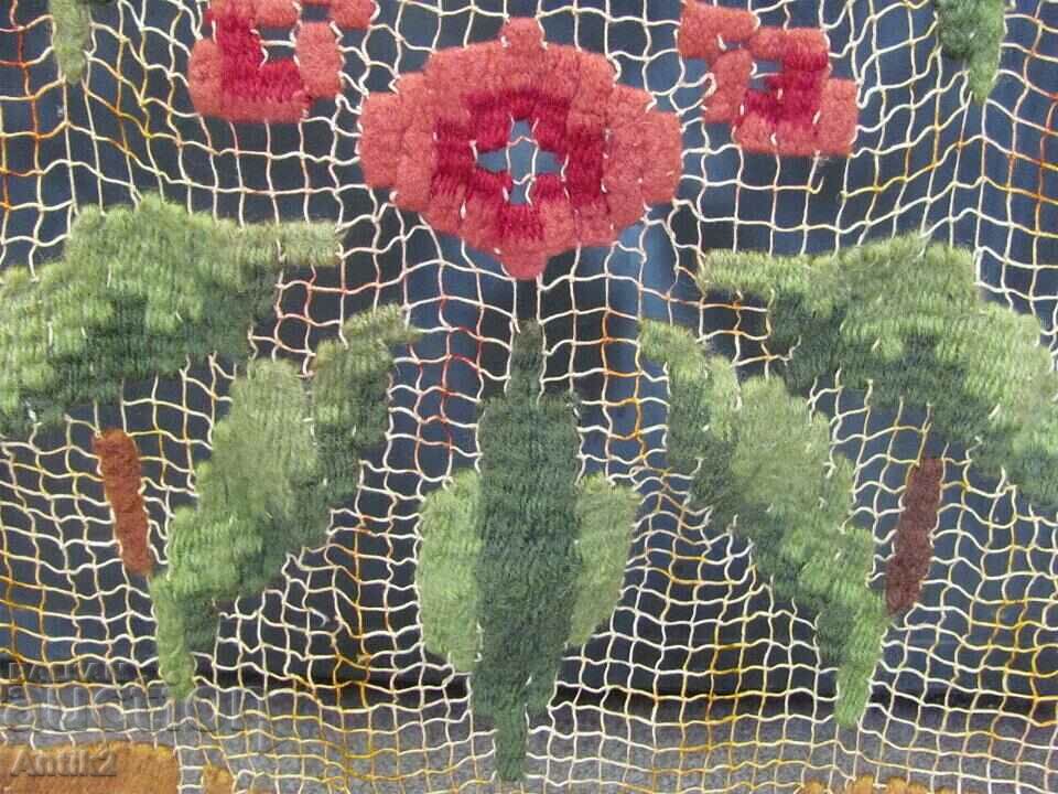 Delivery of 19th Century Handmade Table Cover