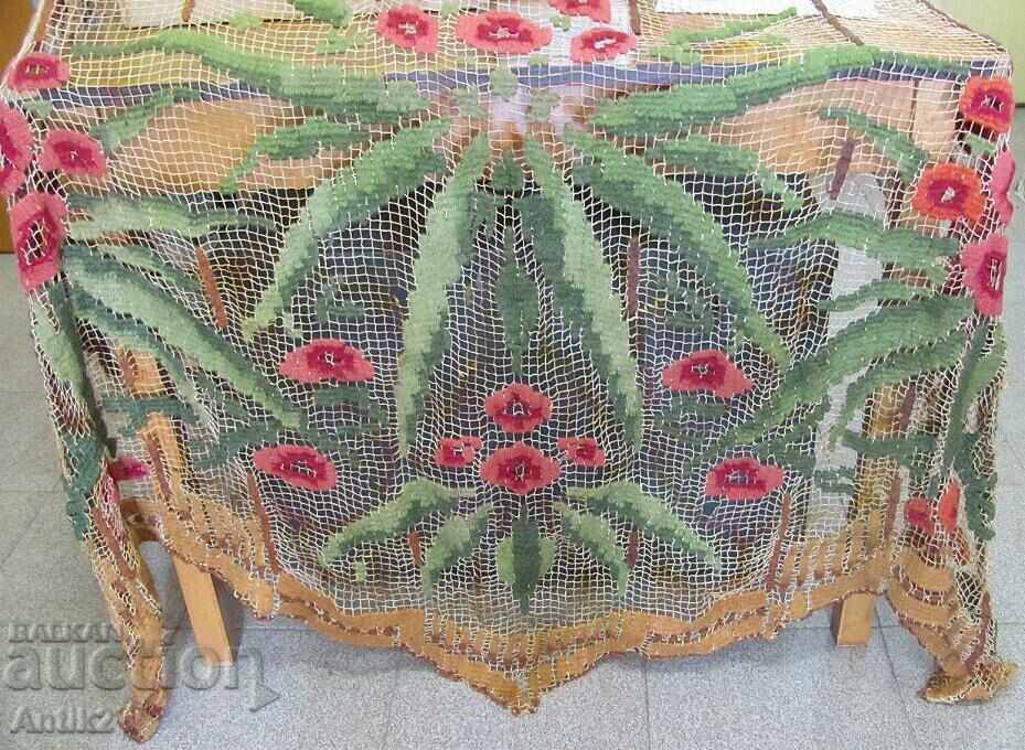 19th Century Handmade Table Cover - 7