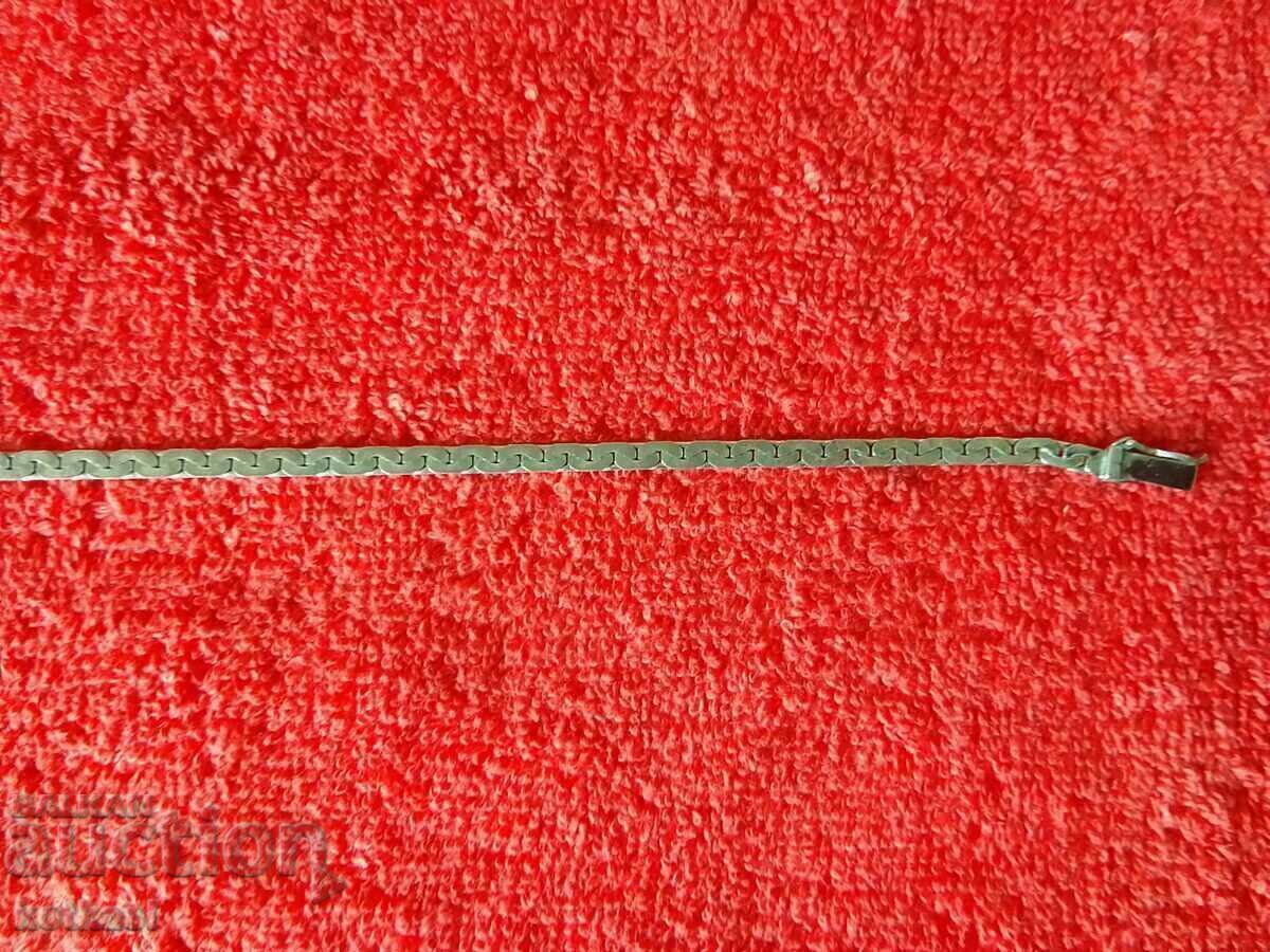 Old antique 19th century sterling silver 835 bracelet marked - 5 Old antique 19th century sterling silver 835 bracelet marked - 5