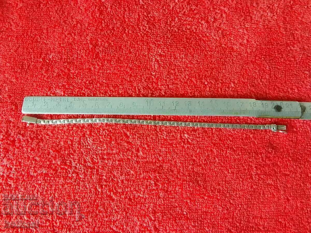 Old antique 19th century sterling silver 835 bracelet marked Old antique 19th century sterling silver 835 bracelet marked